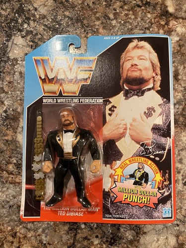 Vintage Hasbro WWF Million Dollar Man Ted Debiases...