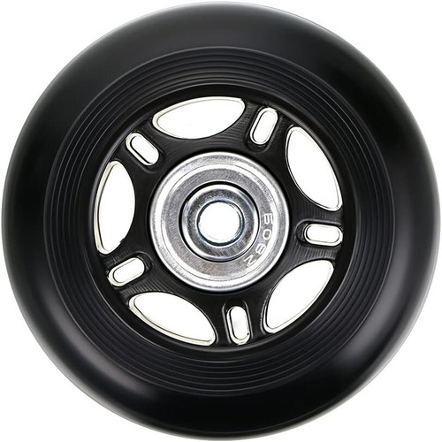 70mm x 24mm Luggage Suitcase Replacement Wheels, Rubber Swivel Caster Wheels - Picture 2 of 8