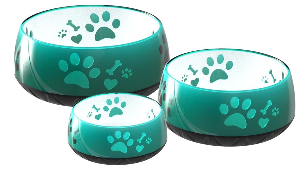 ELROPET® Hundenapf kleine Hunde & große Hunde Futternapf Trinknapf Hund S/M/L SMARAGDGRÜN