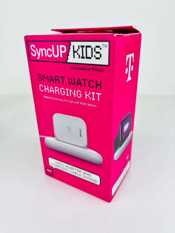T-Mobile SyncUP Kids Smartwatch Charging Kit - White - New - Image 4 of 4