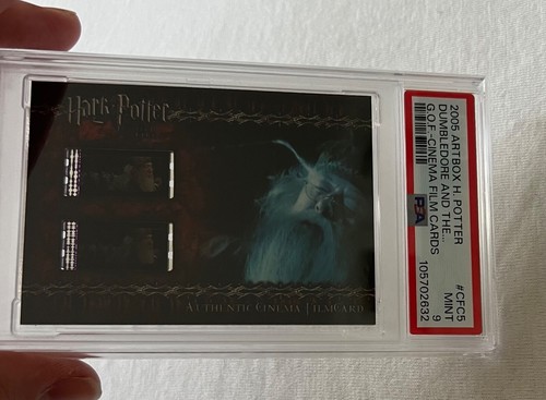 2005 Artbox Harry Potter Cinema Film Card Dumbledore PSA 9 POP 1 no higher #CFC5 - Bild 3 von 3