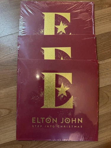Elton John Step Into Christmas 50th Anniversary 7’’ Vinyl BRAND NEW SEALED