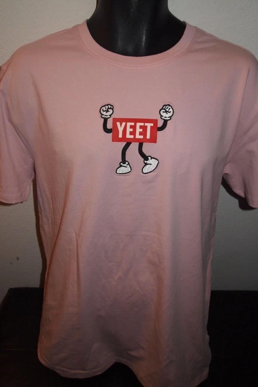 NWT CREATE 2MRW YEET AMERICAN SPIRIT GRAPHIC STREET LOGO PINK TSHIRT SIZE XL
