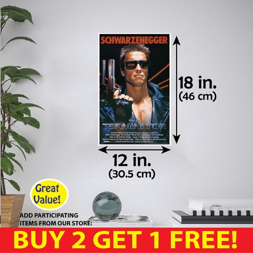 The Terminator 84 US POSTER MULTI. FORMATS PAPER CANVAS VINYL POSTCARD STICKER - Picture 12 of 19