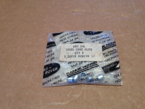 5 x Genuine Land Rover Core Plug UKC 24L - 第 1/1 張圖片