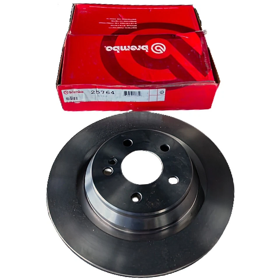 Rear Brembo Disc Brake Rotors For Mercedes-Benz S600, S55 AMG, CL55 AMG; 315mm - Image 2 of 4