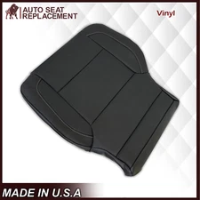 14 15 16 17 18 19 GMC Sierra 1500 2500 LTZ Z71 Driver Bottom Seat Cover in Black