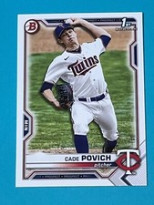 2021 Bowman Draft Cade Povich 1st Bowman #BD-104 Baltimore Orioles Qty Avail