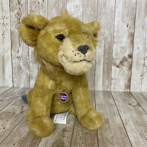 Lion King Live Action 9" Bean Simba Plush Talking + Noises *Missing One Tag * - Picture 5 of 7