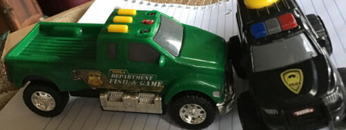Tonka Set Of 2015 Police Car And Department Of Fish & Game - Picture 3 of 11