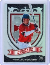 2021 Panini Chronicles Geraldo Perdomo Diamondbacks Rookie Silver Prizm Crusade