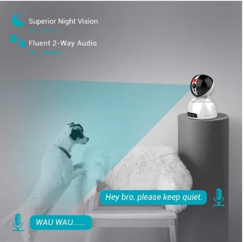 VIMTAG Wireless Security Camera Indoor Dome Surveillance IP Camera, 4M 1080P HD - Picture 11 of 12