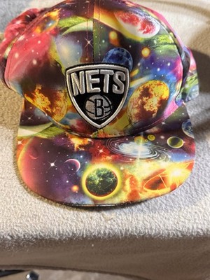Mitchell & Ness Brooklyn Nets Cosmic Snapback Hat NBA Hardwood Classics