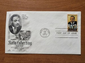 1979 U. S. Martin Luther King Stamp First Day Of Issue Cover