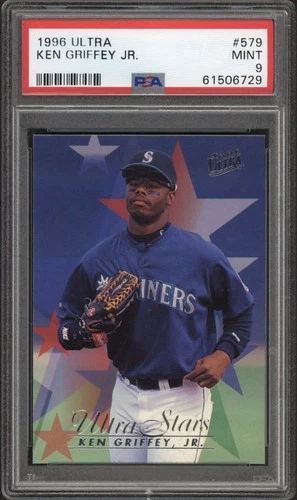 1996 Ultra Ken Griffey Jr. #579 PSA 9 Mint HOF Seattle Mariners
