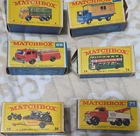 New ListingMatchbox Lesney Diecast Models 4,29,38,60,71,74 with Original Boxes