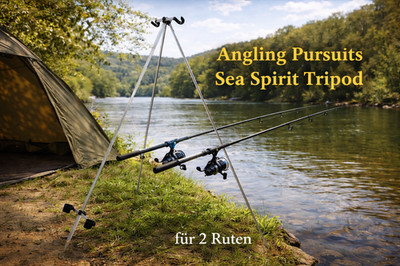 NEU Angling Pursuits Sea Spirit Tripod für Camping Survival Fischen Outdoor NEW