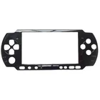 Front Case Compatible With Sony PSP 3000 3004 Black Slim Replacement