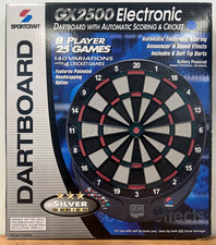 Sportcraft Automatic Electronic Scoring Dartboard w/ Darts New in Box