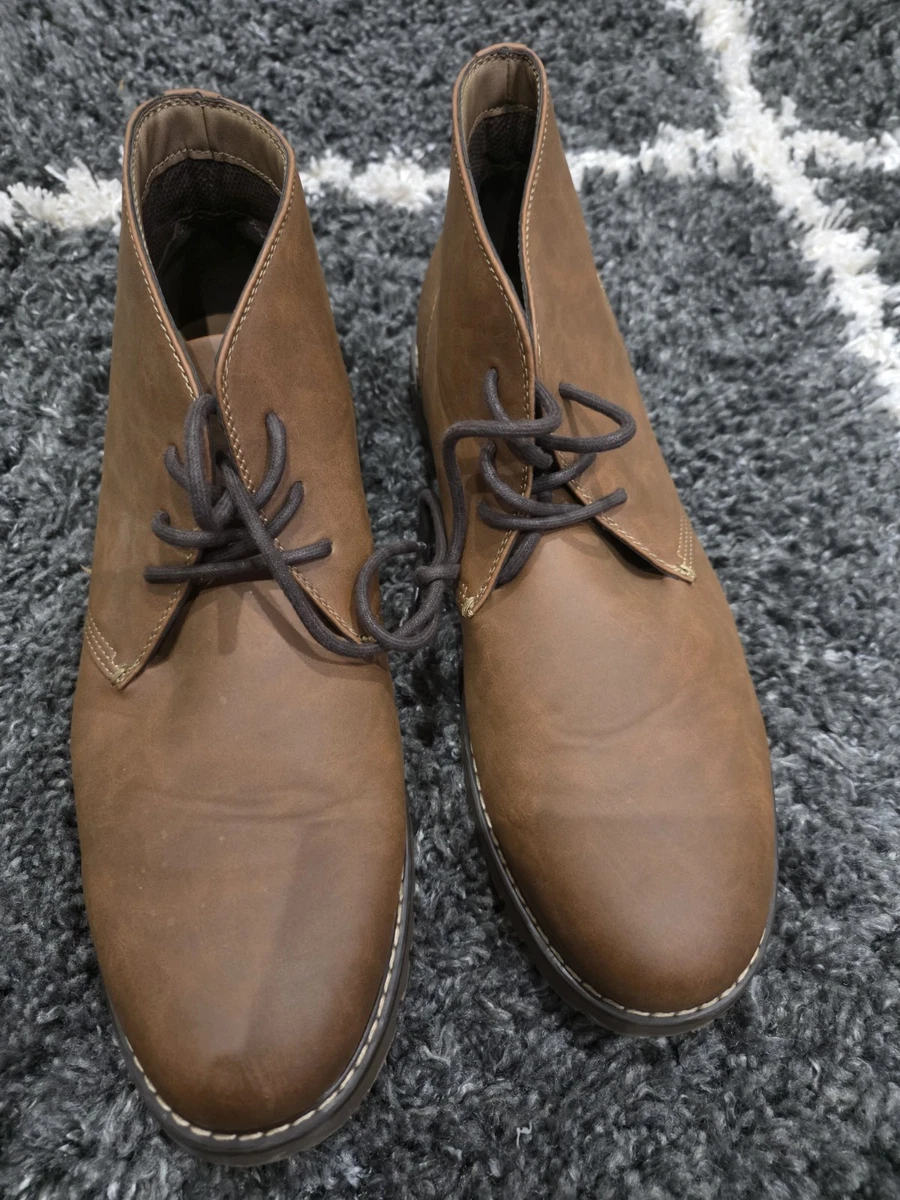 Chaps Brown Leather Upper Boots for Men for Sale | Shop New  display picture 1