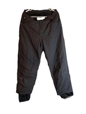 Obermeyer Ski Snow Pants Black Snowboard Hydroblock Women s 12 Regular Insulated