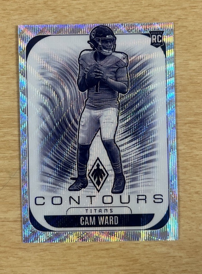2025 Panini Phoenix - Contours Cam Ward #31 Wave /299 (RC)