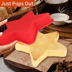 Star Cake Pan, Silicone Star Shaped Cake Pan, 9.5 Inch Large Nonstick Cake Mold — photo 2