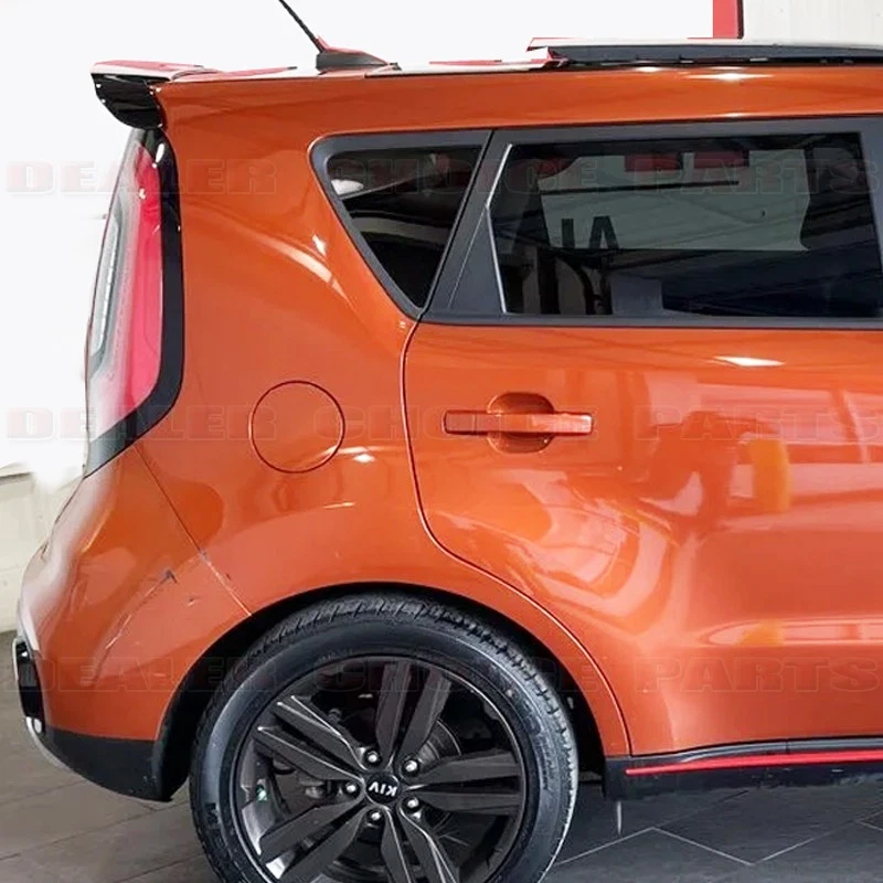 Alerón estilo fábrica pintado negro brillante para Kia Soul 2014-2016 2017 2018 2019 Foto 2 de 4