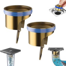 Toilet Floor Drain Deodorizing Core,Backflow Preventer Sewer Core Anti-Odor Plug