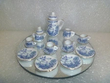 Miniature 15 + Piece Tea Set~*~For Barbie, LPS,  Doll House, Curio or ?