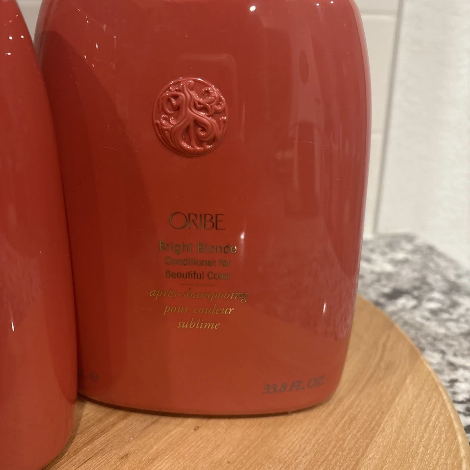 Oribe Bright Blonde Shampoo And Conditioner 33.8 oz (1000 Ml) Brand New  NFR - Image 3 of 4