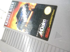 Knight Rider (Nintendo Entertainment System NES, 1989) con funda probada y funcionando
