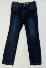 Jumping Beans Girls Jeggings Size 4 Dark Wash Stretch Denim Skinny Jeans