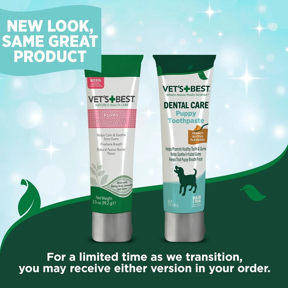 Kit de cepillo de dientes y pasta de dientes enzimática Vet's Best Dog - 3,5 OZ - Limpieza de dientes Foto 3 de 4