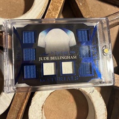 2025 Leaf In The Game Used 8 Patch JUDE BELLINGHAM /35 Rare Materials SP!