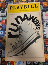 Runaways Playbill May 1978 Elizabeth Swados - Joseph Papp Production