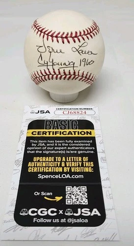 Vern Law Signed Rawlings Official National League Baseball JSA COA A9