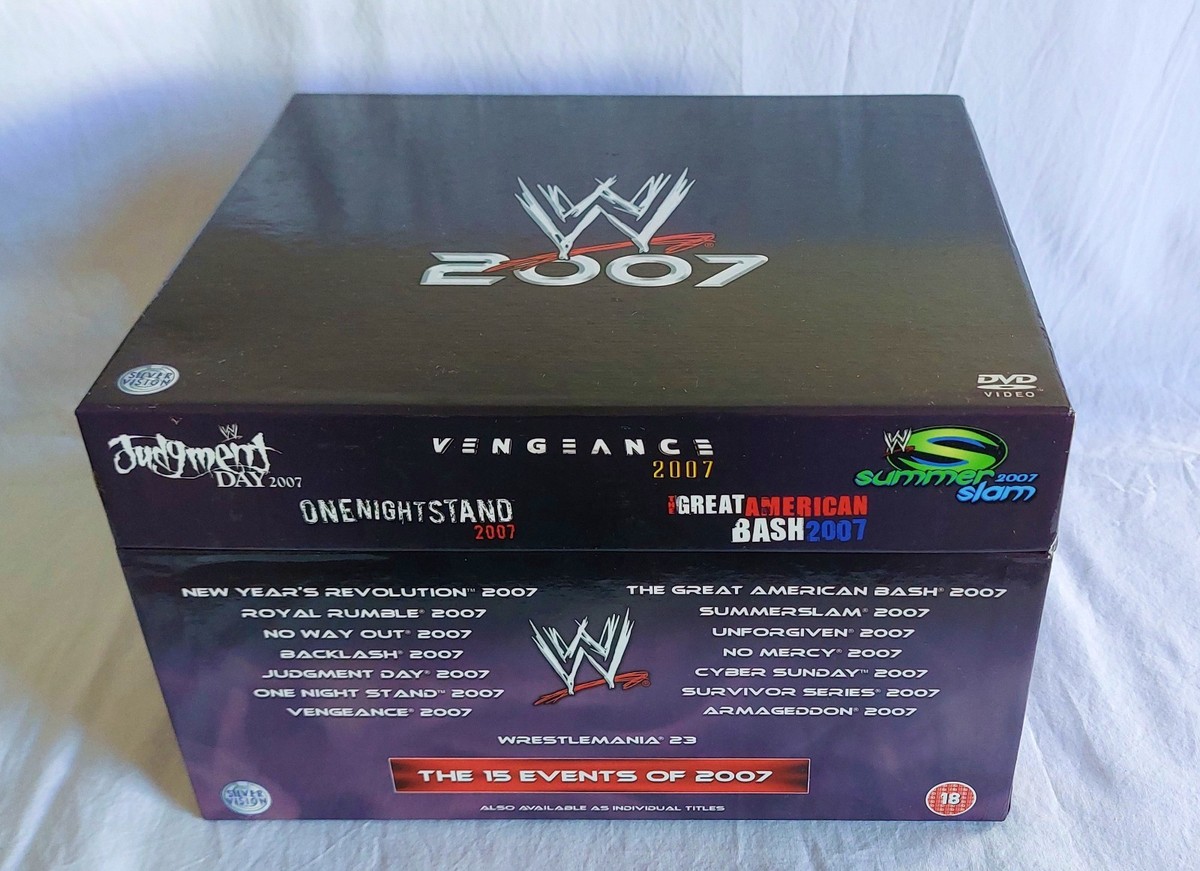 WWE - 2007 PPV Collection (DVD, 2008) for sale online | eBay UK