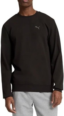 Puma Mens Long Sleeve Textured Crew Pullover Sweatshirt