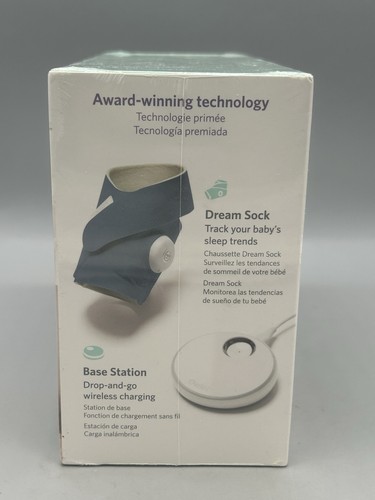 Owlet Dream Sock Baby Monitor - Blu - Sigillato - Foto 3 di 6