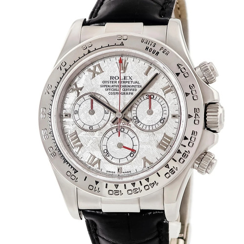 Rolex Cosmograph Daytona 116519 40mm Silver Dial Automatic Wri...