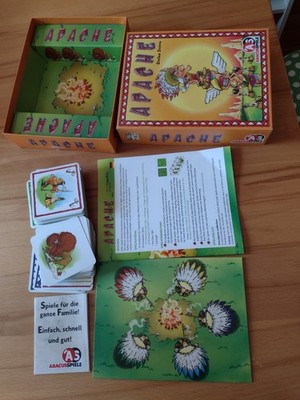 NEU+OVP: Apache  Abacusspiele Abacus Spiel Kartenspiel Indianer Familienspiel