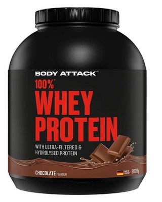 Body Attack 100% Whey- 2 kg (30,95 EUR/kg)