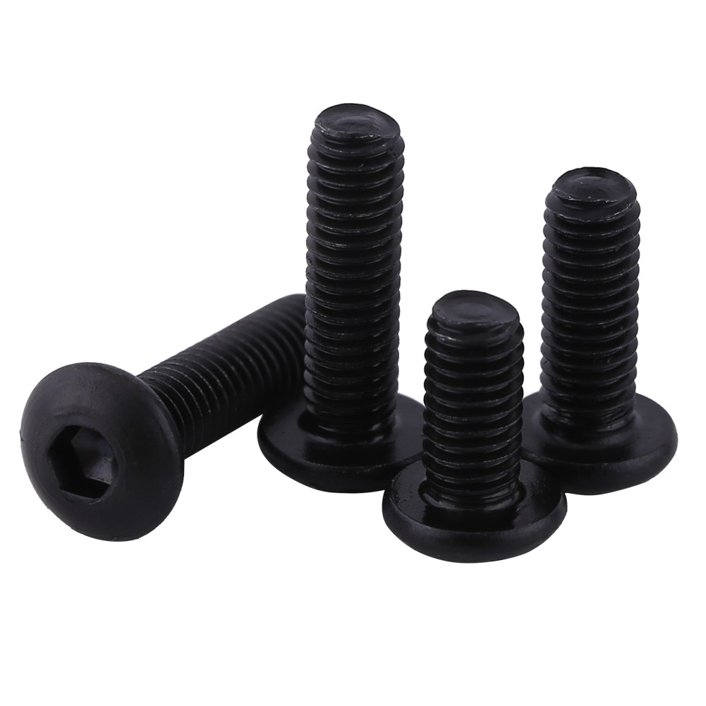 50pcs Alloy Steel Hex Socket Screws Strong Fastener For Home Use