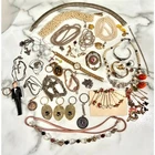 Large Mixed Lot Vintage Costume Jewelry Some Wearable Some Craft Parts