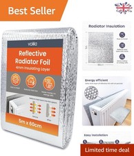3mm Thick Radiator Insulation Foil - Eco-Friendly Heat Deflector Panels