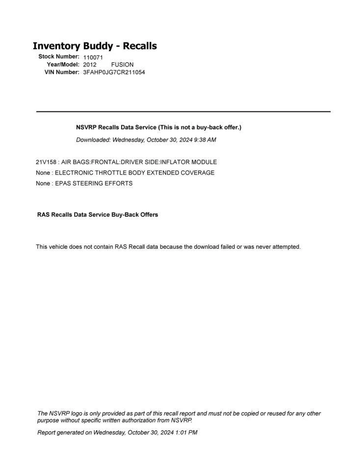 Transmisión automática usada 3,0 L tracción delantera compatible con 11-12 FUSION 10293513 Foto 2 de 4