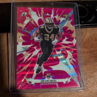 2026 Topps Resurgence DEVIN NEAL RC Magenta Surge #/299 #164 New Orleans Saints