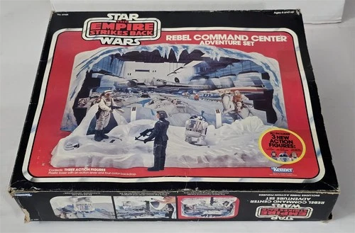 J-780 VINTAGE 1980'S KENNER STAR WARS REBEL COMMAND CENTER ADVENTURE SET W/ BOX