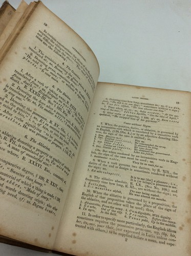 THE FIRST SIX BOOKS OF CAESAR'S COMMENTARIES ON THE GALLIC WAR - 1853 - Latin - Picture 4 of 6